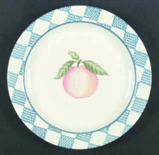 Pfaltzgraff Hopscotch (Fruit) Dinner Plate, Fine China Dinnerware   Fruit Center