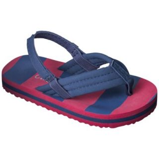 Toddler Boys Circo Damazo Flip Flop Sandals   Red/Blue XL