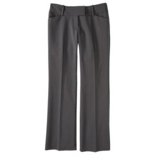 Mossimo Womens Refined Flare Pant (Modern Fit)   Gray 18 Short