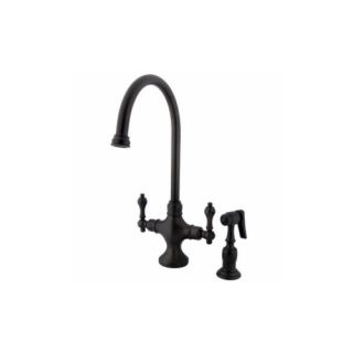 Elements of Design ES1765ALBS Vintage Classic Kitchen Faucet With Spray