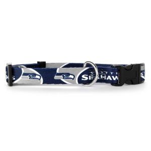 Seattle Seahawks Large Dog Collar