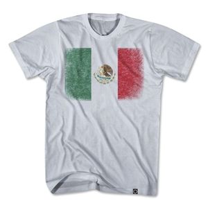 Objectivo Mexico Vintage Flag T Shirt (Gray)