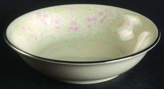 Belcrest Brocade Fruit/Dessert (Sauce) Bowl, Fine China Dinnerware   Pastel Flor