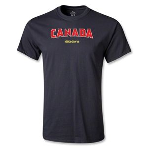 Euro 2012   Canada CONCACAF Gold Cup 2013 T Shirt (Black)