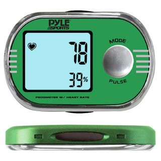 Pyle Ppde60 Pedometer With Ecg Finger Touch