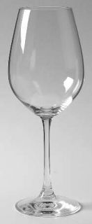 Princess House Crystal Resilience White Wine   Clear,Plain,Smooth Narrow Stem