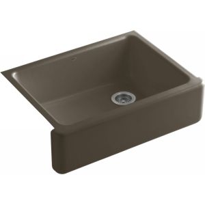 Kohler K 6487 20 Whitehaven Self Trimming apron front single basin sink with tal