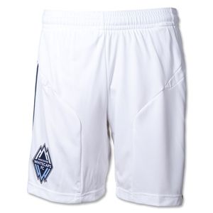 adidas Vancouver Whitecaps 2012 Authentic Home Soccer Shorts