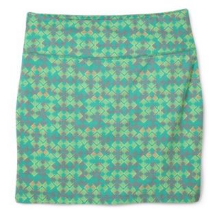 Mossimo Supply Co. Juniors Mini Skirt   Green XL(15 17)