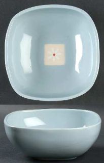 Pfaltzgraff Dazee Sky Soup/Cereal Bowl, Fine China Dinnerware   White Flowers, B