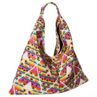 Mossimo Supply Co. Triangle Print Hobo Handbag   Multicolor