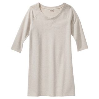 Mossimo Supply Co. Juniors Sweatshirt Dress   Oatmeal XXL