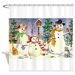  Snow family and friends. Shower Curtain  Use code FREECART at Checkout