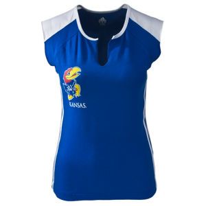 Kansas Jayhawks NCAA Womens Techni Logo T Shirt
