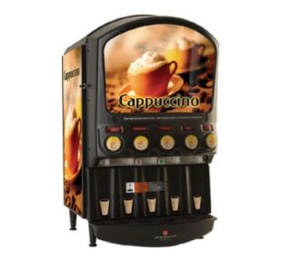 Grindmaster   Cecilware Hot Chocolate/Cappuccino Dispenser, Five Head Unit, 8 in Cup Clearance