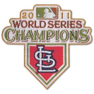 St. Louis Cardinals 2011 World Series Champ Patch