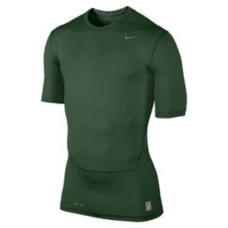 Nike Pro Combat Core Compression Half Sleeve Mens Shirt   Gorge Green