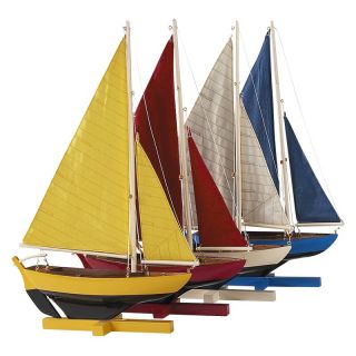 Authentic Models Sunset Sailers   Set of 4 Multicolor   AS170