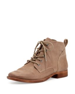 Womens Mare Lace Up Bootie, Putty   Sam Edelman