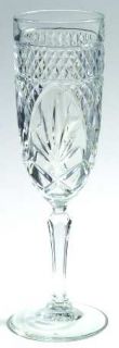 Cristal DArques Durand Antique Clear (No Knob/6 Sided Stem) Fluted Champagne  