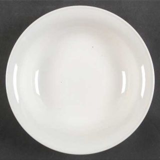 Nancy Calhoun Solid Color White Fruit/Dessert (Sauce) Bowl, Fine China Dinnerwar