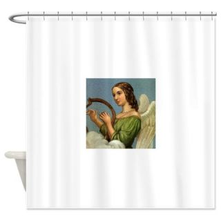  Vintage Christmas Angel Shower Curtain  Use code FREECART at Checkout