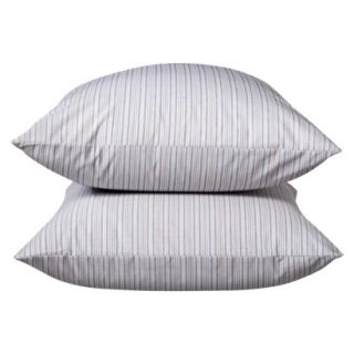 Thomas OBrien Cool Crisp Pillow Case   White Stripe (Standard)