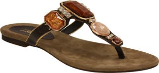 Womens J. Renee Jasper   Brown/Topaz Nappa Ornamented Shoes