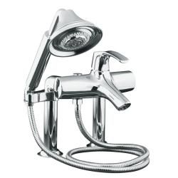 Kohler K 18486 4 cp Polished Chrome Symbol Bath Faucet With Handshower
