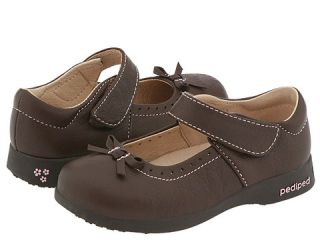 pediped Isabella Flex Girls Shoes (Brown)