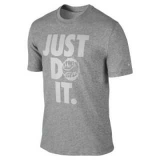 Nike Just Do It Bites Mens T Shirt   Dark Grey Heather