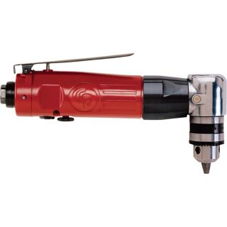 Chicago Pneumatic Reversible Angle Air Drill   3/8 Inch, 1800 RPM, 4 CFM,