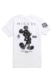 Mens Neff T Shirts   Neff Paisley Mickey T Shirt