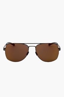 Mykita Black Jim Aviators