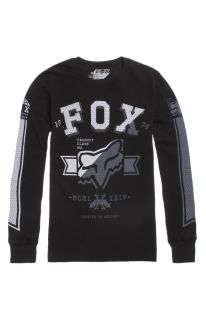 Mens Fox Tee   Fox Ketter Long Sleeve Thermal T Shirt