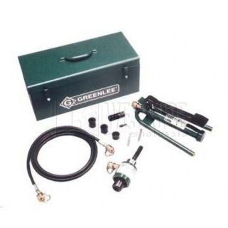 Greenlee 7610SB SlugBuster Ram and Foot Pump Hydraulic Driver Kit 1/2 4