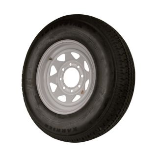 Martin Wheel Speed 8 Ply Radial Trailer Tire & Assembly   ST235/80R16, Custom