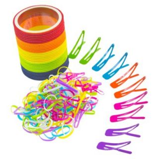 Gimme Clips On the Go Snap Clips and Elastics   190 Count