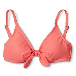 Xhilaration Juniors Bikini Swim Top  Pink L