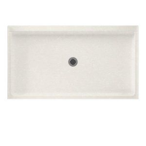 Swanstone SF03460MD.059 Universal 34 in. x 60 in. Solid Surface Single Threshold