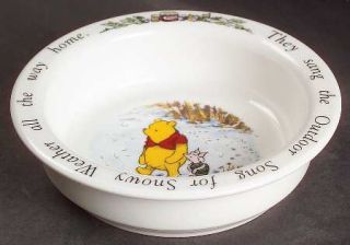 Royal Doulton Winnie The Pooh (Disney,Bone) Childs Bowl, Fine China Dinnerware