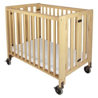 HideAway Fixed Side Crib   Natural by Foundations