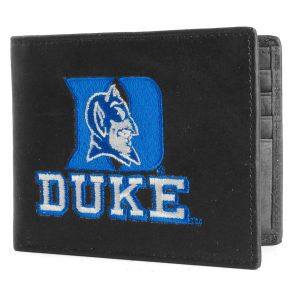 Duke Blue Devils Rico Industries Black Bifold Wallet