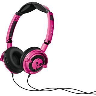 Lowrider Headphones Pink Black   Skullcandy Travel Electronics