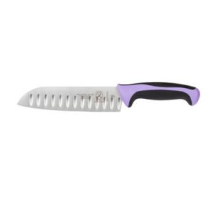 Mercer Cutlery 7 in Millennia Santoku Knife w/ Purple Handle, Japanese Steel