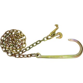 B/A Products Chains with Hooks   8ft. Chain w/ 15 Inch J Hook, T Hook and Grab