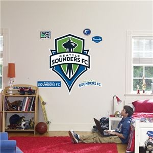 Fathead Seattle Sounders FC Logo Wall Graphic