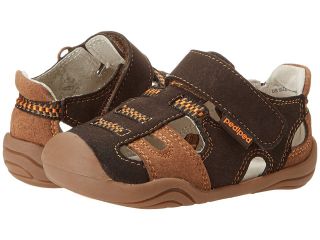 pediped Brice Grip n Go Boys Shoes (Brown)