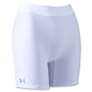 Under Armour Ultra 4 Compression Womens Shorts (White)