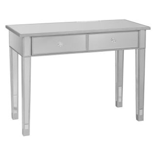 Mirage Mirrored 2 Drawer Console Table Multicolor   CM9163R